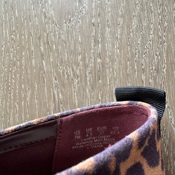 Franco Sarto Vana Leopard Print Women's ballet flats - Picture 3 of 7